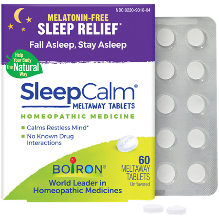 Boiron SleepCalm Homeopathic Medicine Meltaway Tablets 60 MG view 2