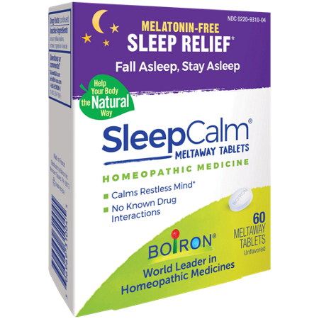 SleepCalm Homeopathic Medicine Melatonin-Free Sleep Relief tablets view 6