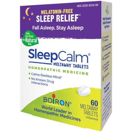 Boiron SleepCalm Meltaway Tablets box view 7