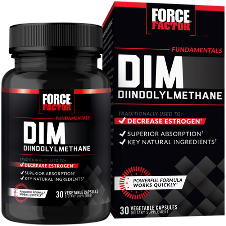 Force Factor DIM Diindolylmethane box and bottle front