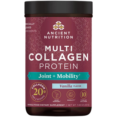 Multi Collagen Protein Joint + Tissue Powder - Vanilla (20 Servings)