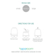 Directions for SpaRoom Mini Majesto Essential Oil Diffuser