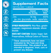 Supplement Facts label for Zinc Immune & Antioxidant Support 50 MG Per Serving