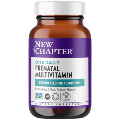 One Daily Prenatal Multivitamin - Formulated for Absorption (30 Tablets)
