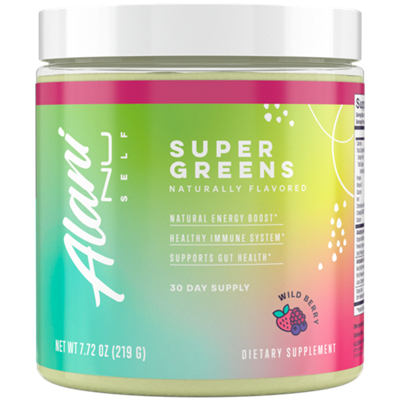 Super Greens Powder with Prebiotics, Probiotics & Digestive Enzymes (30 Servings)