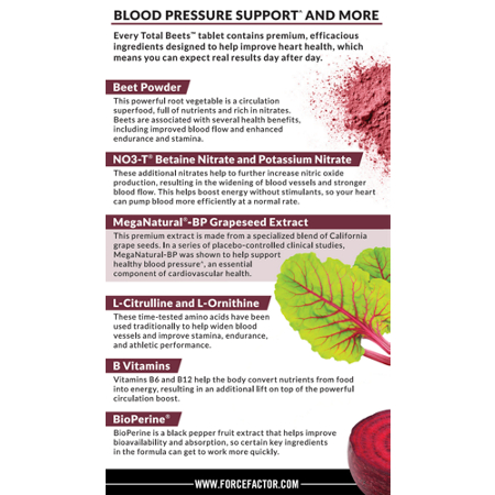 Total Beets Blood Pressure Support tablets view 5
