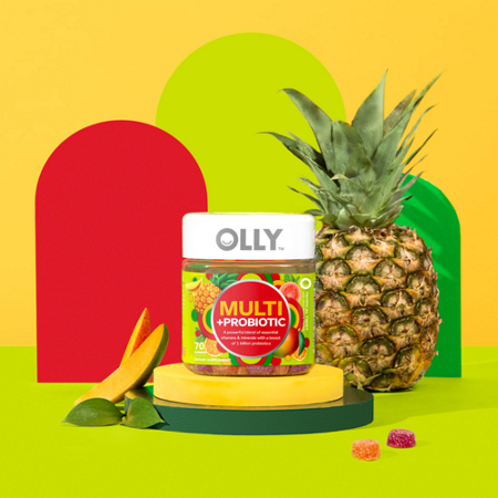 Olly Adult Multi + Probiotic Gummy Tropical Twist view 6