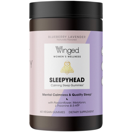 Winged Sleepyhead Sleep & Stress Gummies bottle view 2