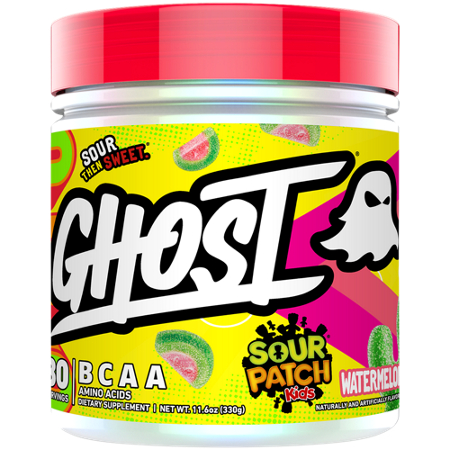 Ghost BCAA Sour Patch Kids Watermelon container front