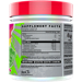Supplement Facts label for GHOST BCAA SOUR PATCH KIDS WATERMELON