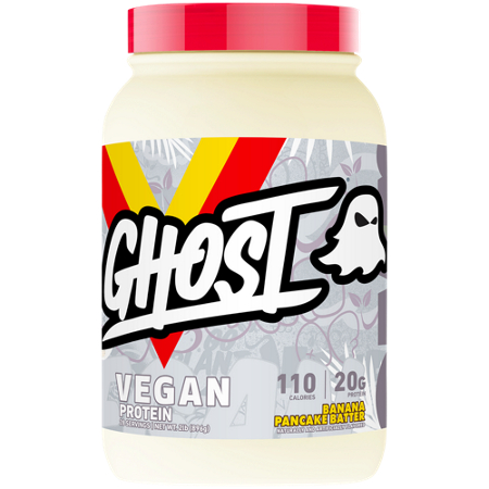 GHOST Vegan Protein Banana Pancake Batter jar front