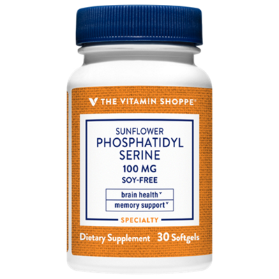 Sunflower Phosphatidylserine - Brain Health - Soy-Free - 100 MG (30 Softgels)
