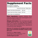 Sea Moss Superfood Capsules Supplement Facts Label