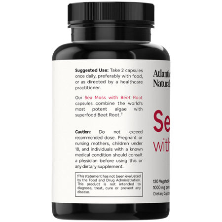 Atlantic Naturals Sea Moss Superfood Capsules alternate view 4