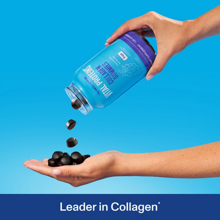 Vital Proteins Collagen Gummies grape bottle view