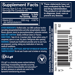 Supplement Facts label for Vthrive Liposomal Vitamin B12 Spray