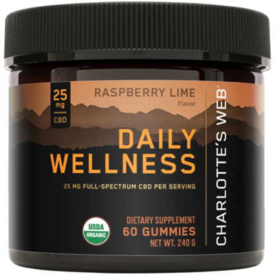 25MG Daily Wellness Gummy - Raspberry Lime