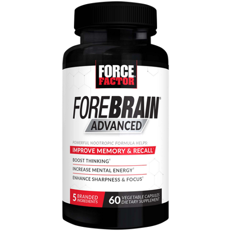 Force Factor Forebrain Advanced vegetable capsules view 2