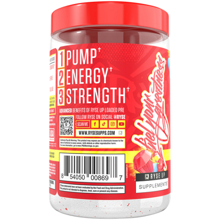 The Vitamin Shoppe Ryse Pre-Workout Ring Pop bottle view 4