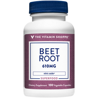 Beet Root - Nitric Oxide Superfood - 610 MG (100 Vegetable Capsules)