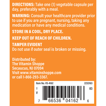 Directions for The Vitamin Shoppe Benfotiamine Vegetarian Capsules 300 MG