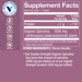 Supplement Facts for Spirulina 1000 MG Superfood