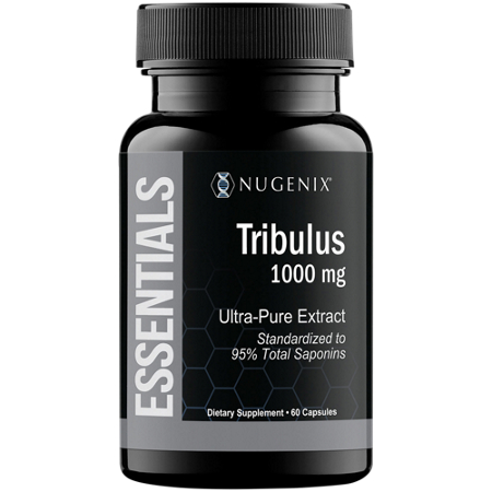 Nugenix Essentials Tribulus Ultra-Pure Extract capsules 1000 MG bottle front
