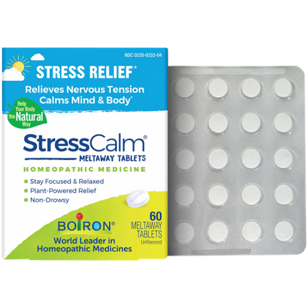 Boiron StressCalm Homeopathic Medicine Meltaway Tablets alternate view 2