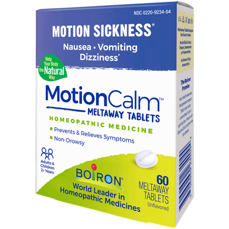 Boiron MotionCalm Meltaway Tablets box view 5