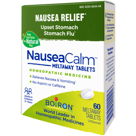 Boiron NauseaCalm Meltaway Tablets box view 5