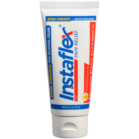 Instaflex Extra Strength Pain Relief Cream 2 ounce tube front