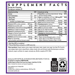 Supplement Facts label for New Chapter Women's Multivitamin Gummy