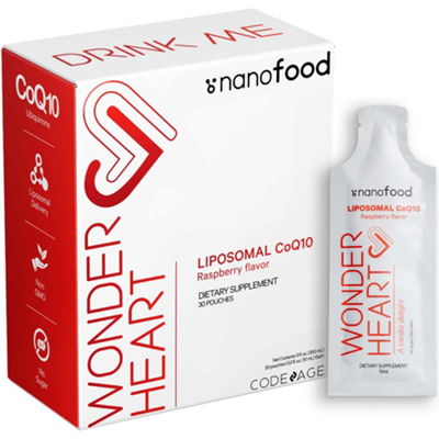 Wonder Heart Liquid CoQ10 - Raspberry