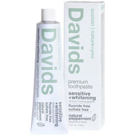 Davids Toothpaste Sensitive Whitening Natural Peppermint alternate view 2