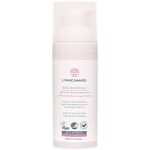 Age Gracefully Hyaluronic Acid Power Cream Moisturizes Aging Skin with Sugar Beet (1.7 Ounces)