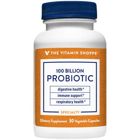 The Vitamin Shoppe Probiotic 100 Billion CFUs vegetable capsules view 2