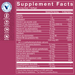Supplement Facts label for One Daily Prenatal Multivitamin with DHA