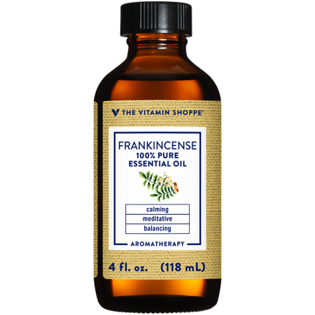 The Vitamin Shoppe Frankincense Essential Oil bottle front