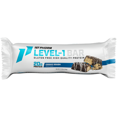 1st Phorm Level-1 Protein Bar Choco Chip Cookie Dough view 4