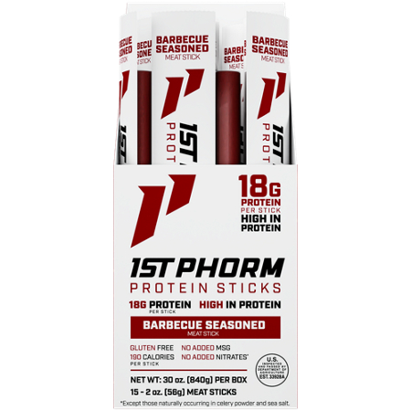 1st Phorm High Protein Sticks Barbecue alternate view 2