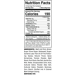 Supplement Facts label for 1st Phorm High Protein Sticks Seasoned Barbecue
