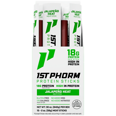 1st Phorm High Protein Sticks Jalapeno Heat view 2