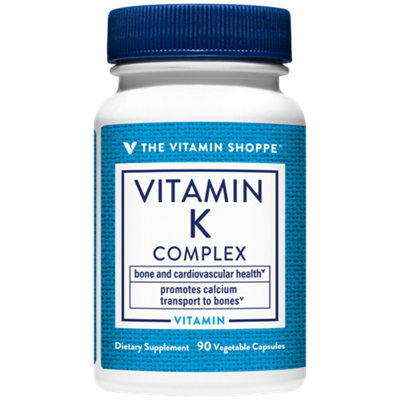 Vitamin K Complex - Bone & Cardiovascular Health (90 Vegetable Capsules)
