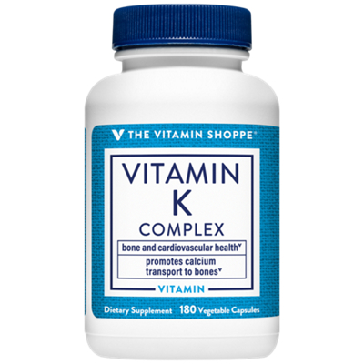 Vitamin K Complex - Bone & Cardiovascular Health (180 Vegetable Capsules)