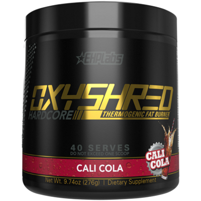 OxyShred HARDCORE Thermogenic Fat Burner - Cali Cola
