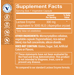 Supplement Facts label for Extra Strength Lactase Enzyme Digestive Aid 3000 ALU