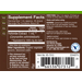 Supplement Facts label for plnt Liquid Yohimbe Supplement