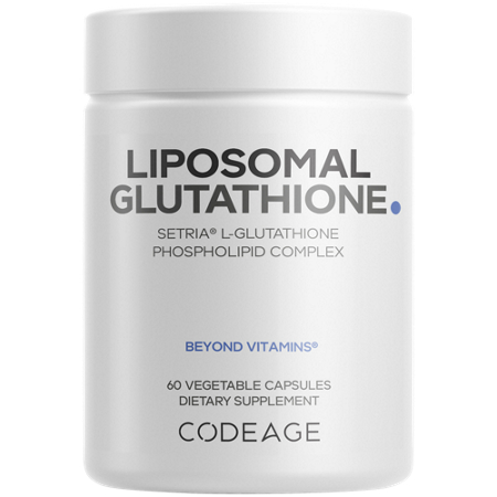 Codeage Liposomal Glutathione Setria capsules 500 MG bottle front