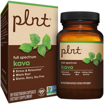 Kava – Full Spectrum – Whole Root – Supports Stress & Relaxation (90 Vegetarian Capsules)