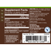 Supplement Facts label for plnt Organic Liquid Ashwagandha Full Spectrum